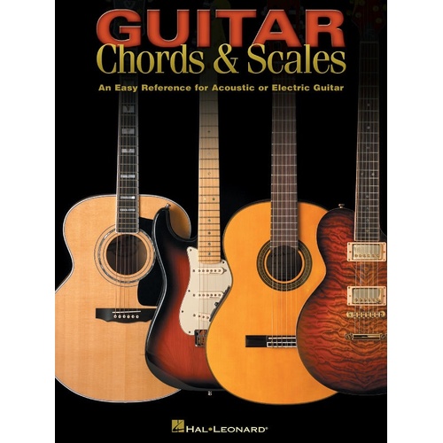 Guitar Chords And Scales Guitar (Softcover Book)