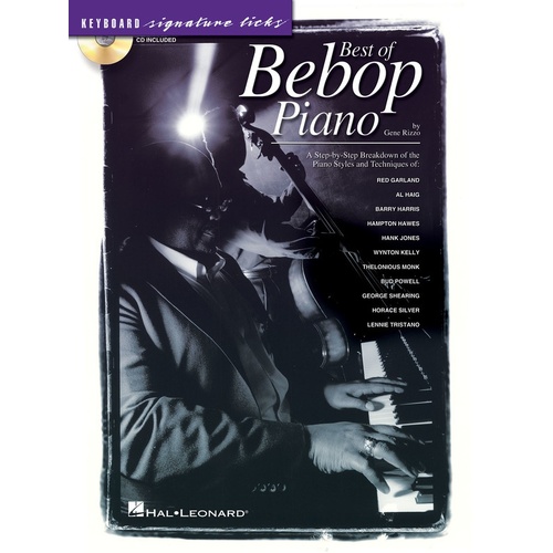 Best Of Bebop Piano Sig Licks Book/CD (Softcover Book/CD)