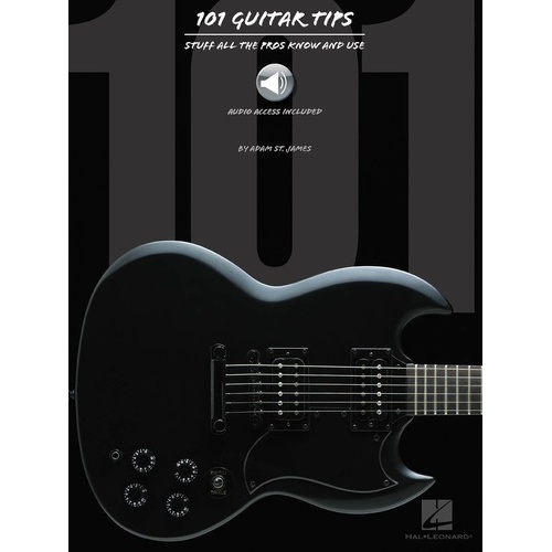 101 Guitar Tips Book by Hal Leonard