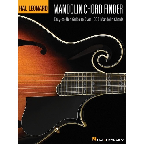 Hal Leonard Mandolin Chord Finder Book 9 X 12