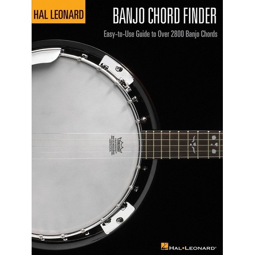 Hal Leonard Banjo Chord Finder Guide (9 x 12) - 2800 Chords, 4 Tunings, 30 Qualities, 104 Pages