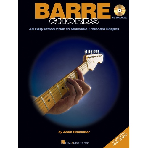Barre Chords Book/CD Guitar (Softcover Book/CD)