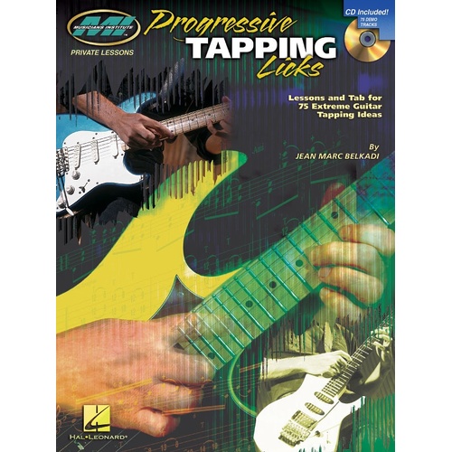 Progressive Tapping Licks Guitar (Softcover Book/CD)