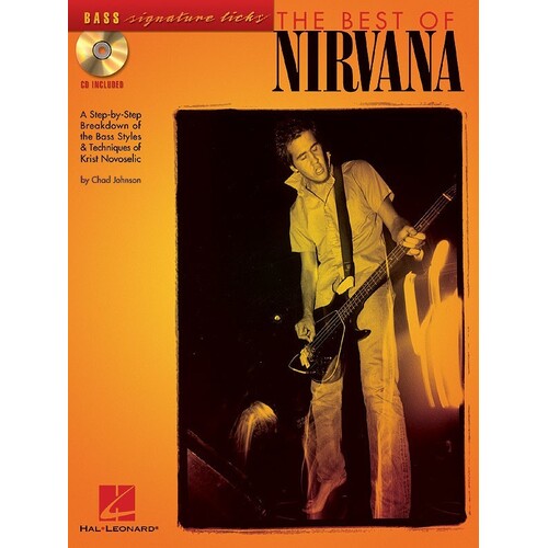 Best Of Nirvana Bass Sig Licks Book/CD (Softcover Book/CD)