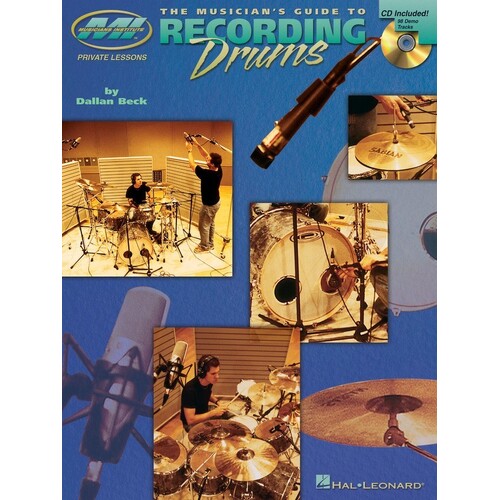 Musicians Guide To Recording Drums Book/CD (Softcover Book/CD)