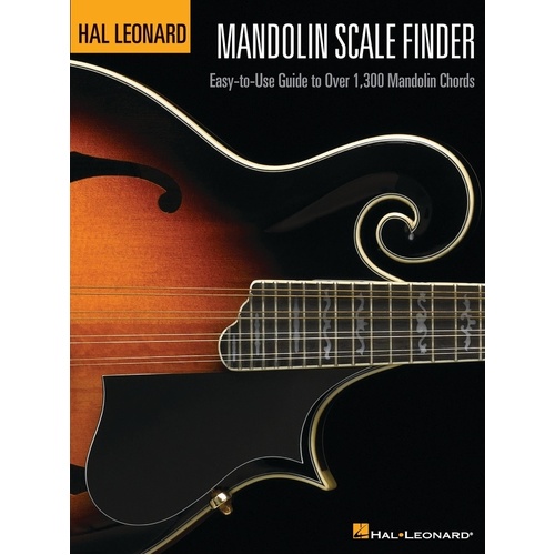 Mandolin Scale Finder (9 x 12) (Softcover Book)