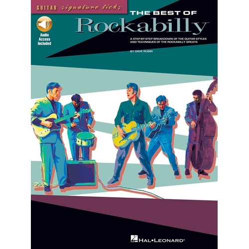 Best Of Rockabilly Sig Licks Guitar Book/CD (Softcover Book/CD)