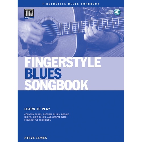 Fingerstyle Blues SongBook/CD (Softcover Book/CD)