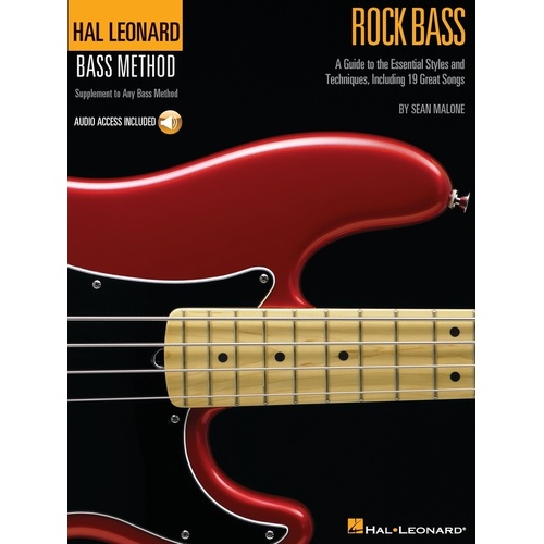 HL Bass Method Rock Bass Book/Online Audio (Softcover Book/Online Audio)