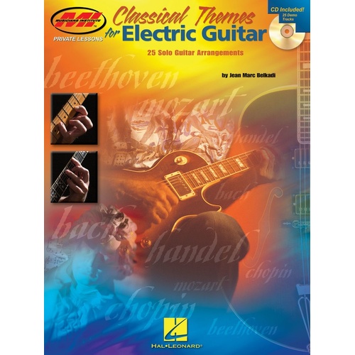 Classical Themes Electric Guitar Mi Book/CD (Softcover Book/CD)