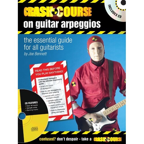 Crash Course On Guitar Arpegios Book/CD (Softcover Book/CD)