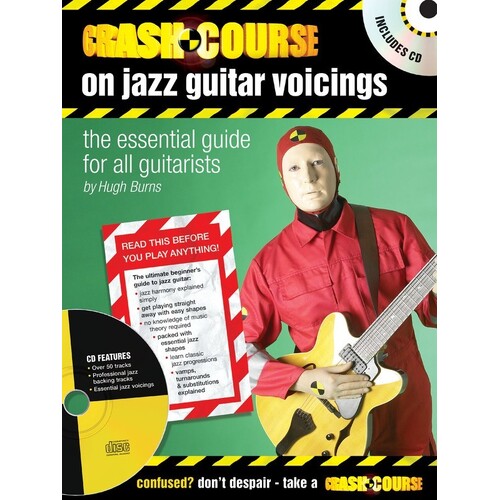 Crash Course On Jazz Guitar Voicings Book/CD (Softcover Book/CD)