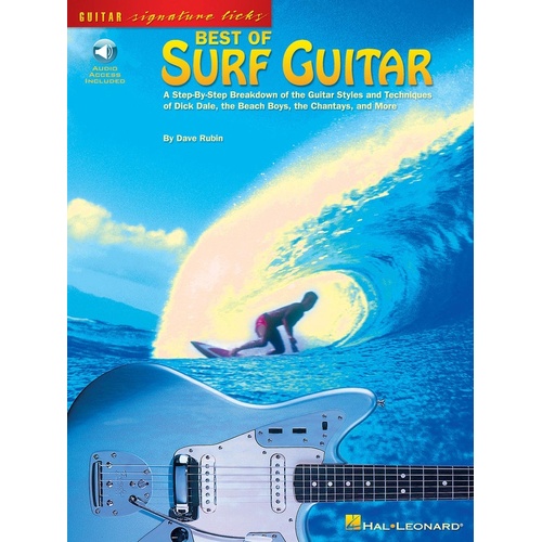 Best Of Surf Guitar Sig Licks Book/CD (Softcover Book/CD)