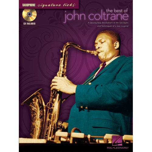 Best Of John Coltrane Signature Licks Book/CD (Softcover Book/CD)