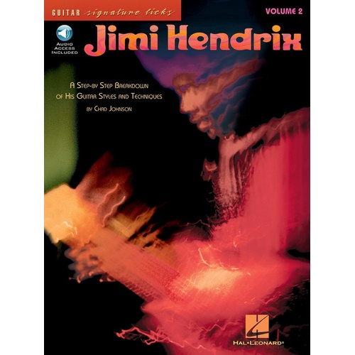 Jimi Hendrix - Signature Licks Vol 2 Book/CD (Softcover Book/CD)