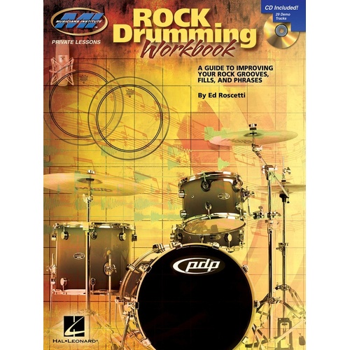 Rock Drumming WorkBook/CD Mi (Softcover Book/CD)