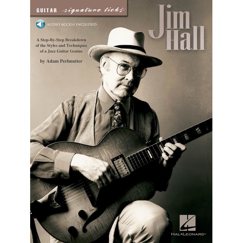 Jim Hall Guitar Sig Licks Book/CD (Softcover Book/CD)