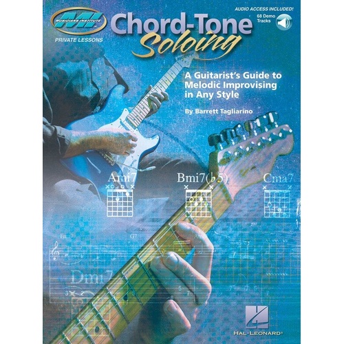Chord Tone Soloing for Guitar Book with Online Audio