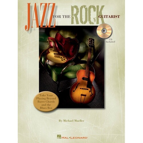 Jazz For The Rock Guitar Book/CD (Softcover Book/CD)