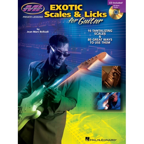 Exotic Scales And Licks For Guitar Book/CD Mip Guitar (Softcover Book/CD)