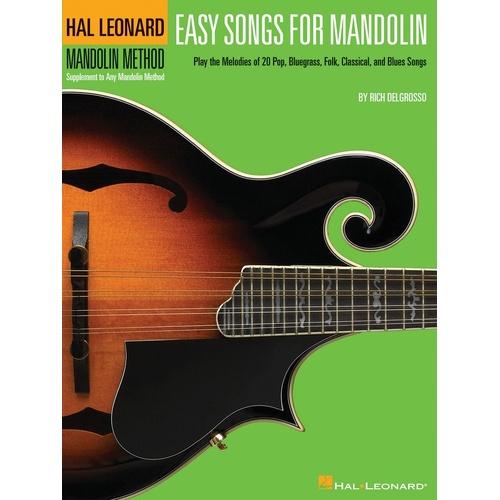 HL Easy Songs For Mandolin Book Only (Softcover Book)