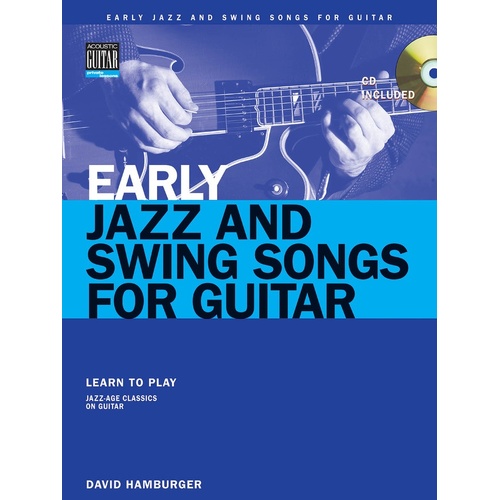Early Jazz And Swing Songs For Guitar Book/CD (Softcover Book/CD)