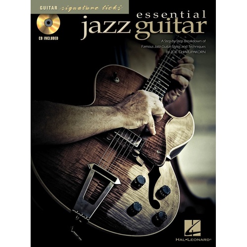 Essential Jazz Guitar Sig Licks Book/CD (Softcover Book/CD)