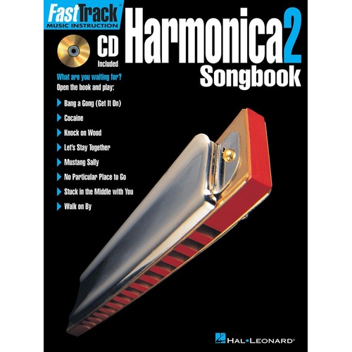 Fasttrack Harmonica SongBook 2/CD (Softcover Book/CD)
