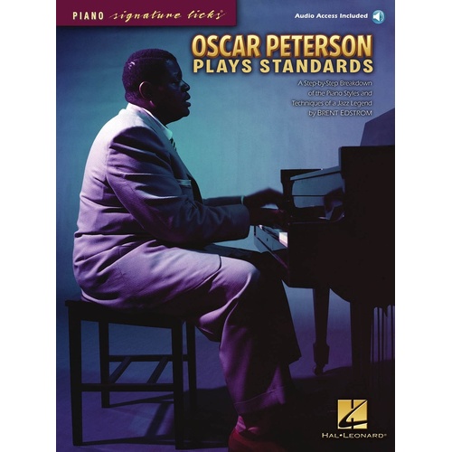 Oscar Peterson Standards Sig Licks Book/CD (Softcover Book/CD)
