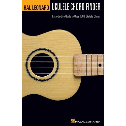 Hal Leonard Ukulele Chord Finder Book with 1000+ Chord Diagrams and Lessons, 96 Pages