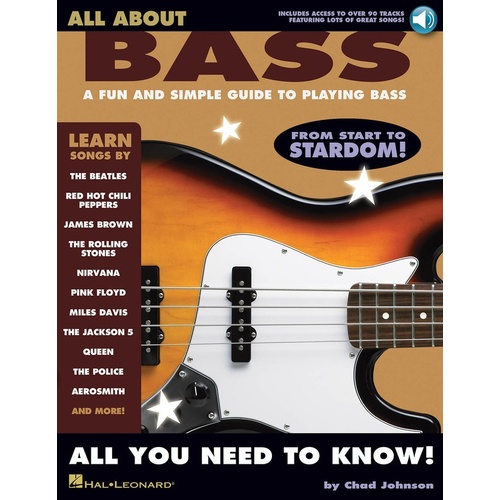 All About Bass Book/Online Audio (Softcover Book/Online Audio)