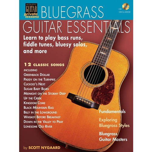 Bluegrass Guitar Essentials Book/CD (Softcover Book/CD)