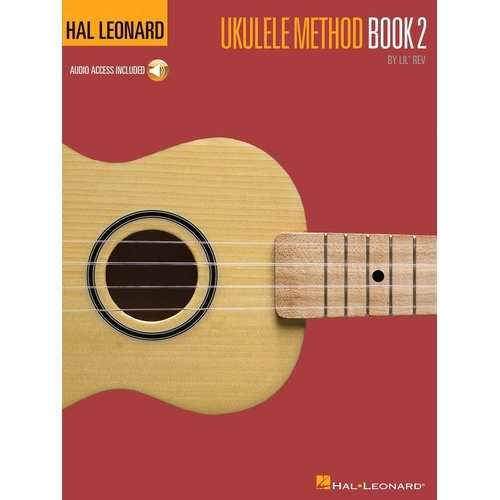 Hal Leonard Ukulele Method Book 2 with CD