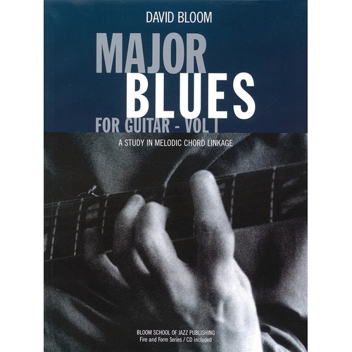 Major Blues For Guitar Bloom School Jazz Book/CD (Softcover Book/CD)