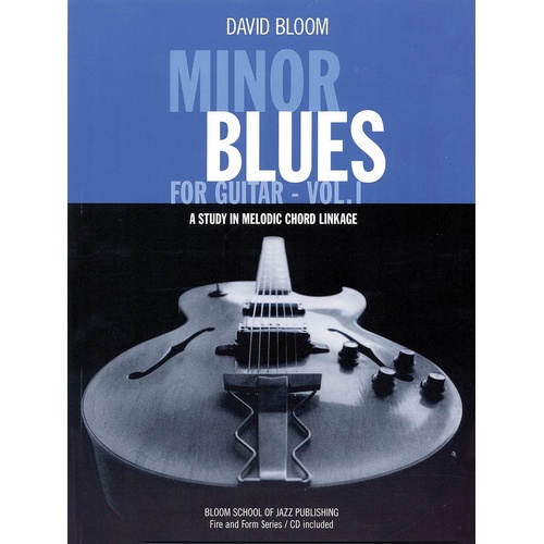Minor Blues For Guitar Bloom School Jazz Book/CD (Softcover Book/CD)