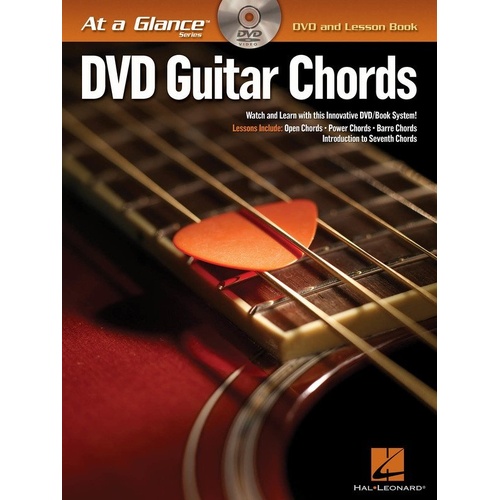 At a Glance Guitar Chords Book/DVD by Hal Leonard