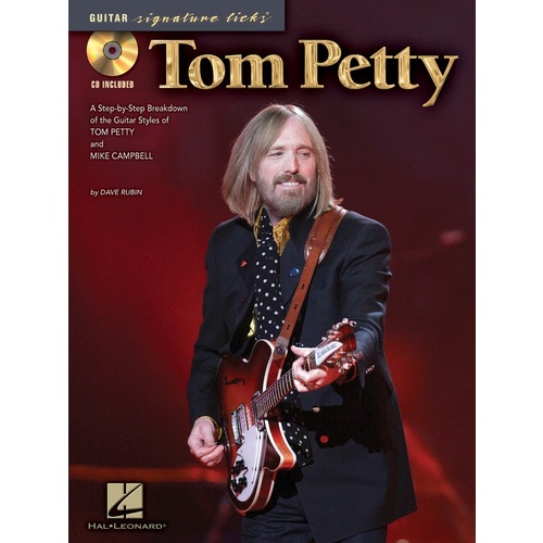 Tom Petty - Guitar Signature Licks Book/CD (Softcover Book/CD)