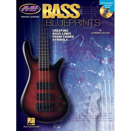 Bass Blueprints Book/CD Mi (Softcover Book/CD)