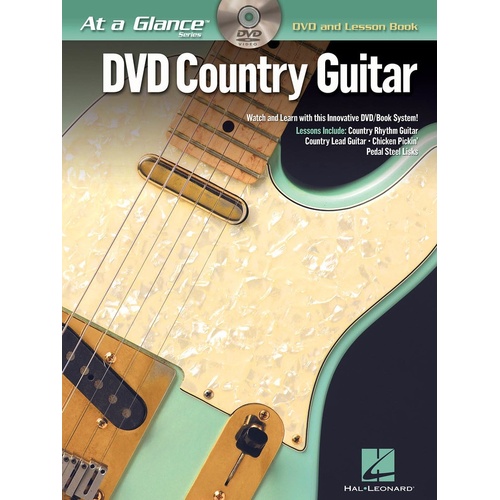 At A Glance Country Guitar Book/DVD (Softcover Book/DVD)