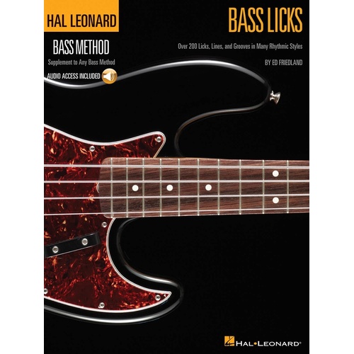 HL Bass Licks Book/CD (Softcover Book/CD)