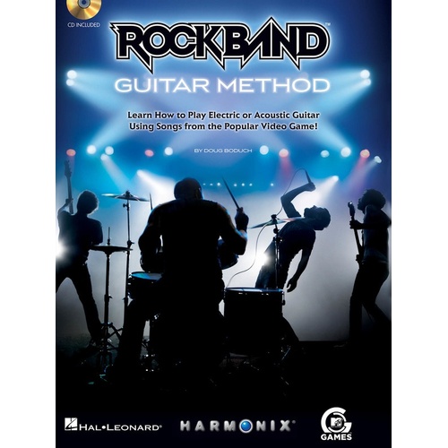 Rock Band Guitar Method Book/CD Guitar (Softcover Book/CD)