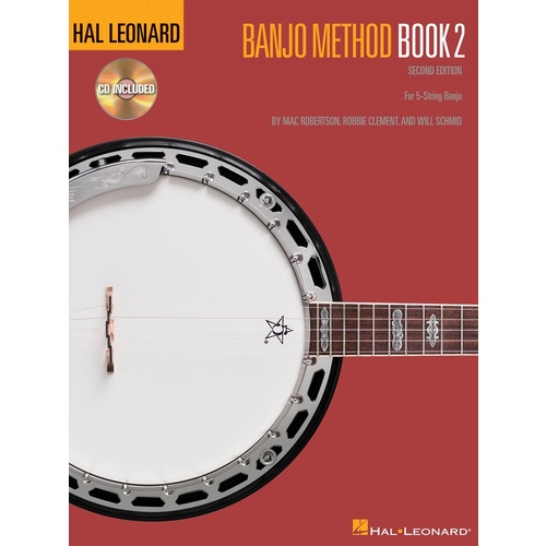 HL Banjo Method Book 2/CD 2nd Edition (Softcover Book/CD)