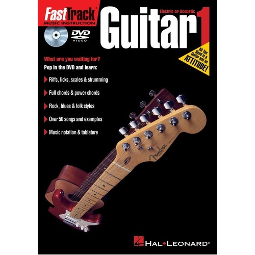 FastTrack Guitar Method 1 DVD by Hal Leonard