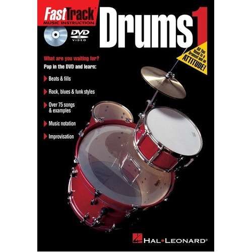 FastTrack Drum Method 1 DVD by Hal Leonard