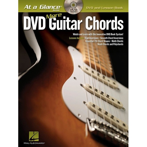 More Guitar Chords - At a Glance Book/DVD by Hal Leonard