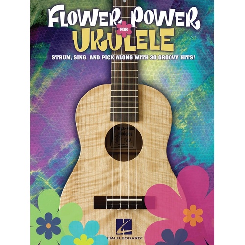 Flower Power For Ukulele (Softcover Book)