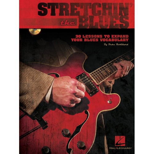 Stretchin The Blues Guitar Book/CD (Softcover Book/CD)