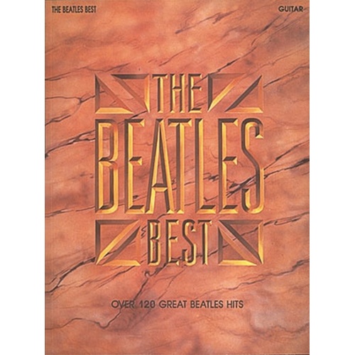Beatles Best Guitar Melody Lyric Chords (Softcover Book)