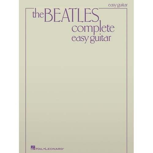 The Beatles Complete Easy Guitar Songbook