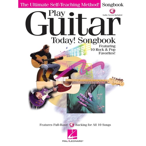 Play Guitar Today SongBook/Online Audio (Softcover Book/Online Audio)
